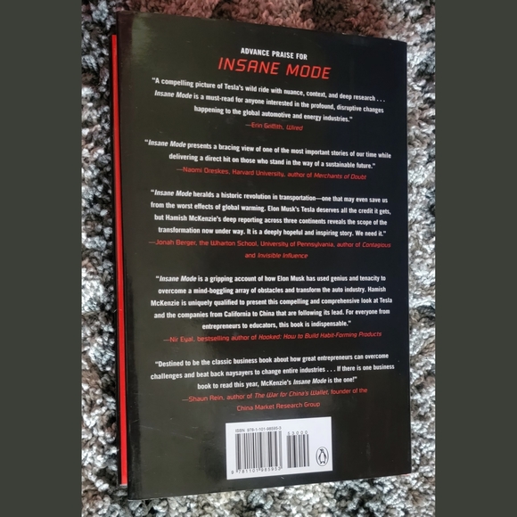 Brand New Hardcover Insane Mode by Hamish McKenzie - Picture 2 of 4